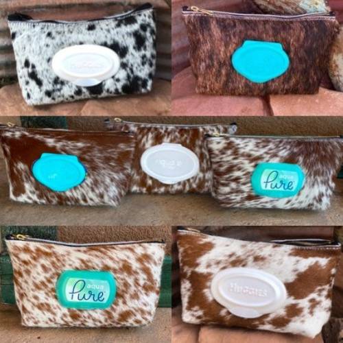 Cowhide Wipe Cover - Etsy