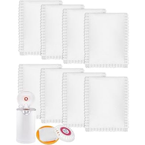 Diaper Pail Deodorizer Odor Absorber Compatible with Munchkin Arm & Hammer Puck Baking Soda Cartridge, Lavender Scented Diaper Pail Odor Eliminator, 8 Pack