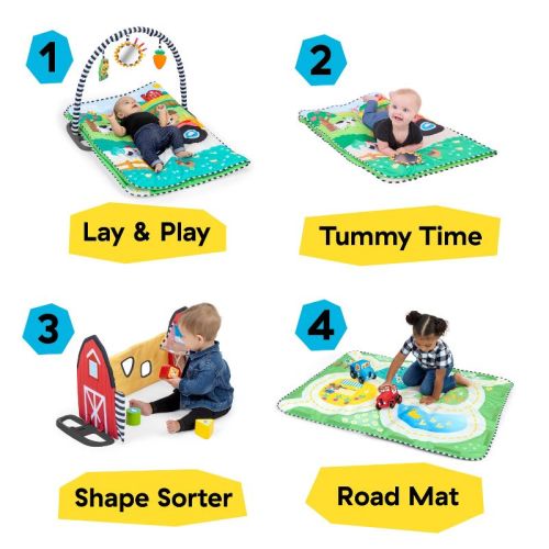 Baby Einstein Farm Explorers Busy Barnyard Grow-With-Me Activity Gym