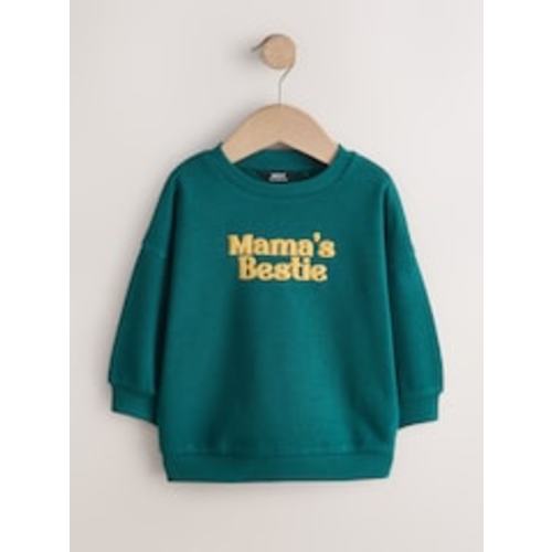 Buy Green Mama's Bestie Printed Crew Neck Sweat Top (3mths-7yrs) from Next USA