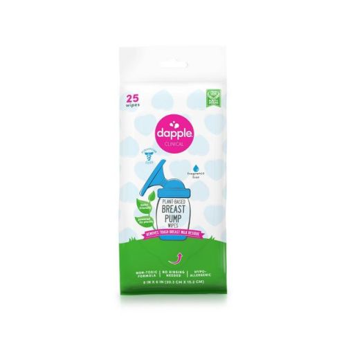 Dapple Baby Breast Pump Cleaner Wipes - Fragrance Free