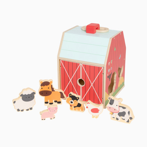Pearhead Farm Animal Sorting Barn Toy