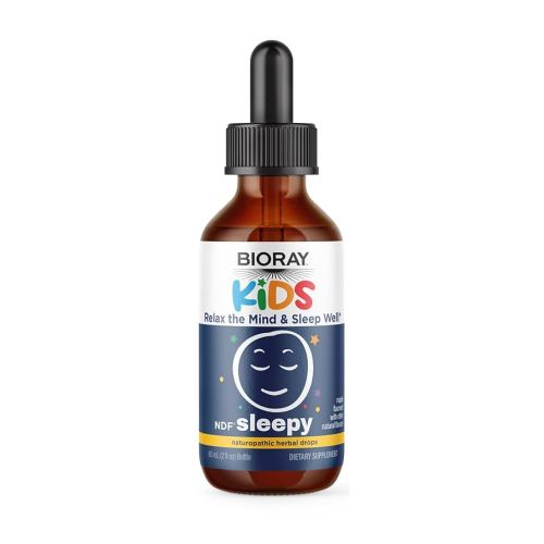 BIORAY Kids NDF, Maple - 2 fl oz - Through The Night - Non-GMO, Vegan, Gluten Free - 1-2 Month Supply