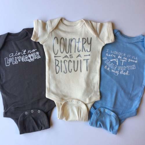 SET OF 3 Country Baby Boy Outfits  Aint No Lollygagger  - Etsy