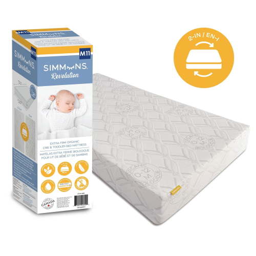 Simmons Revolution Organic Baby Crib Mattress - Walmart.ca
