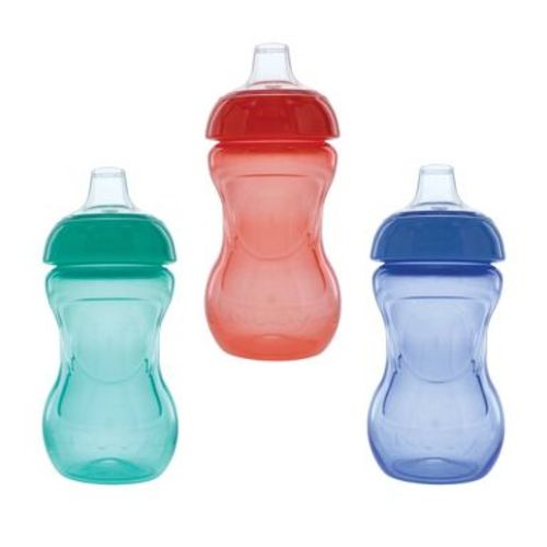 Nuby 6oz Mini Gripper Cup - Boy - 3pk