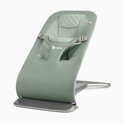 Ergobaby Evolve Bouncer - Sage Green Mesh