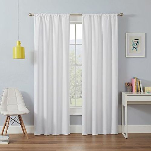 eclipse Kids Kendall Single Curtain Blackout 1-Panel Window Curtain
