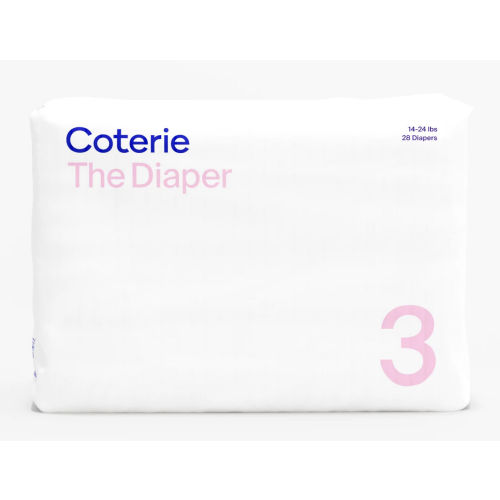 Coterie Baby Diapers size 3- 28 ct pack