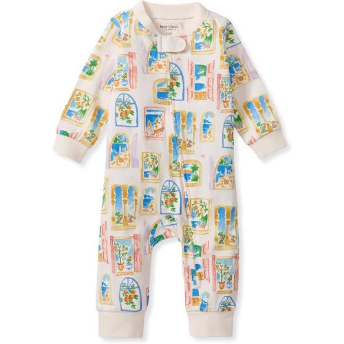 Burt's Bees Baby Unisex Sleep and Play Pajama, Footless One-Piece Zipper PJ