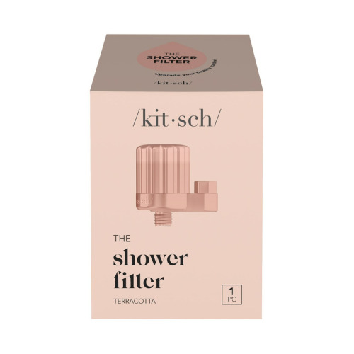 Kitsch Bottle-Free Beauty The Shower Filter Terracotta
