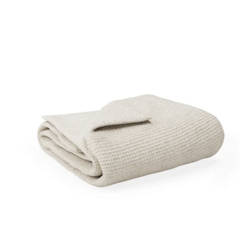 Organic Waffle Baby Blanket