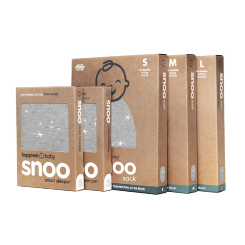 SNOO Sleep Sack Bundle in Small, Medium, Large Sizes and Sheets – Happiest Baby