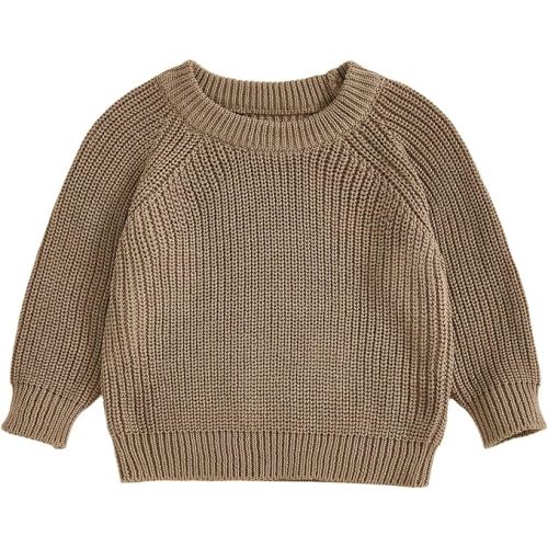 Thorn Tree Baby Knit Sweater Crewneck Long Sleeve Pullover Sweatshirt Infant Girl Boy Fall Winter Clothes