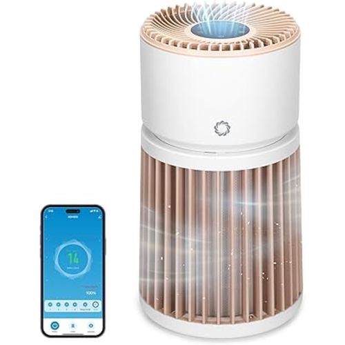 Airthereal H13 HEPA Air Purifier for Home Large Room up to 3500sq.ft, Air Cleaner with Washable Filter, Suitable for Odor, Dust, Smoke, Air Quality Sensor, AGH400