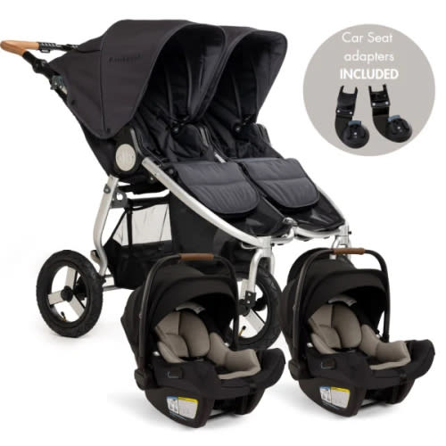 Bumbleride Indie Twin + Two Pipa Aire Travel System