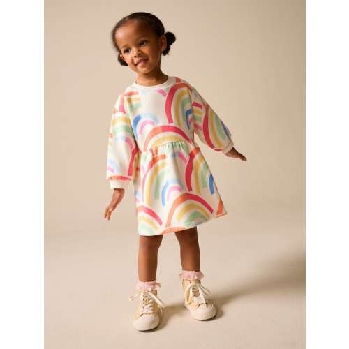 Rainbow Sweat Dress (3mths-7yrs)