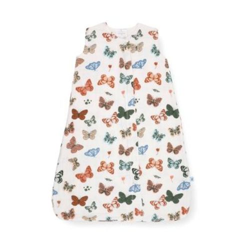 Little Unicorn Baby Cotton Muslin Sleep Bag Sleeveless Wearable Blanket - S - Butterflies 0-6m