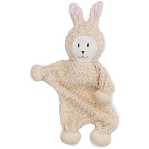 Under the Nile Snuggle Bunny Lovey w/ Pink Stripe Ears