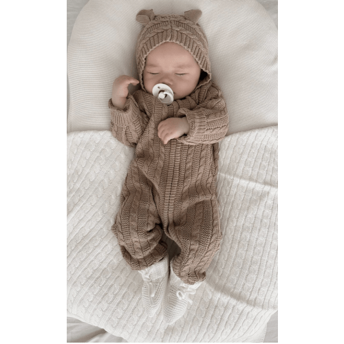 Baby Bear Jumpsuit - Acorn