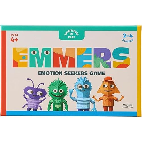 Emotion Seekers Game – Kids Board Game for Social Emotional Learning – Teaches Social Skills, Emotion Regulation & Empathy – Families & Therapy Educational Tool – Ages 4+