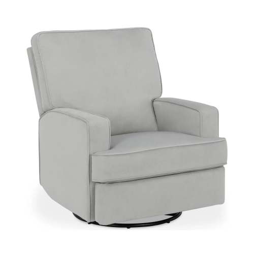 Addison Swivel Gliding Recliner - Light Gray