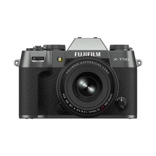 FUJIFILM X-T50 Mirrorless Camera with XF 16-50mm f/2.8-4.8 Lens (Charcoal Silver)