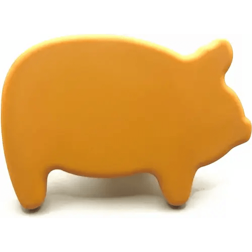 Mexican Baby Teether, Silicone Teething Toy for Teeth Relief, Soothing Grip for 3+ Months, BPA-Free (Marranito)