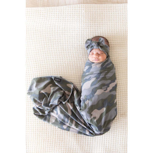 LIGHT CAMO RIBBED | BOW SET