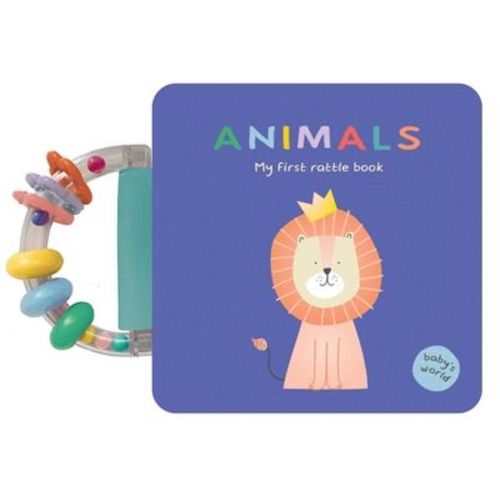 Animals: My First Rattle Book - (Baby's World) (Board Book)