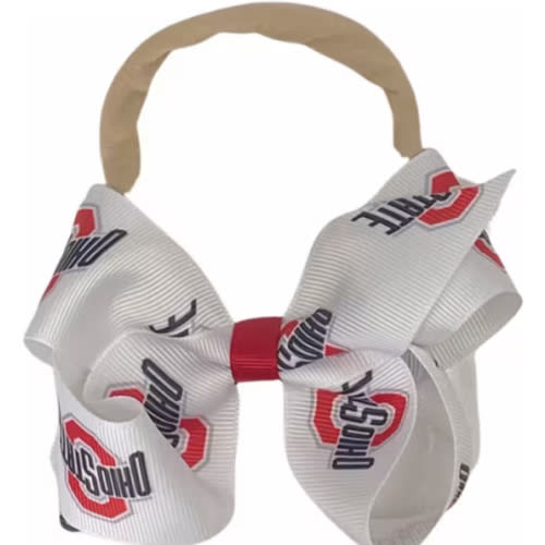 Ohio State Buckeyes BROWN Strap Baby Headband - 2810507