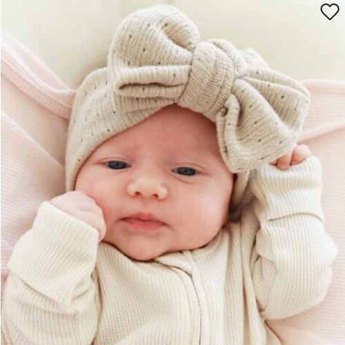 Stone Knit Bow | Caden Lane