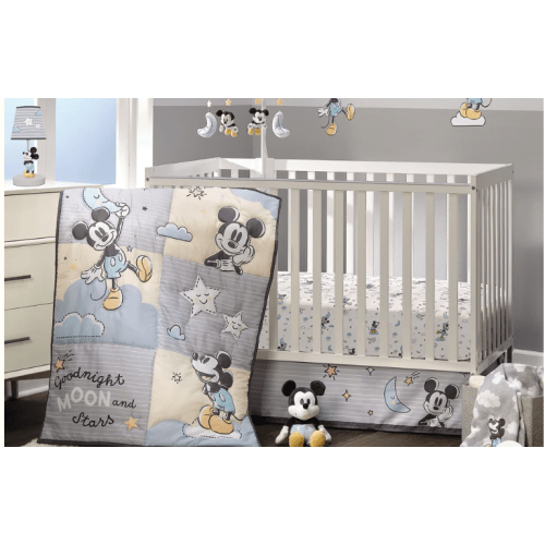 Moonlight Mickey 3-Piece Crib Bedding Set