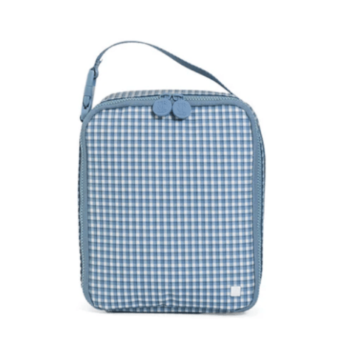 Lunch Box Insulated Bag - Rodeo Check Indigo