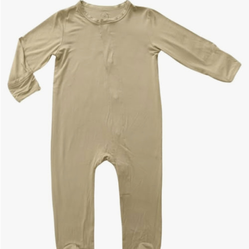 Avee & Co Footie Pajamas - Quick Magnetic Fastener Sleeper for Baby Boy and Girl (0-24 months)