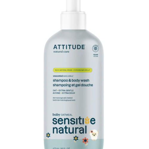 2-in-1 Shampoo & Body Wash - Sensitive Skin Baby | ATTITUDE