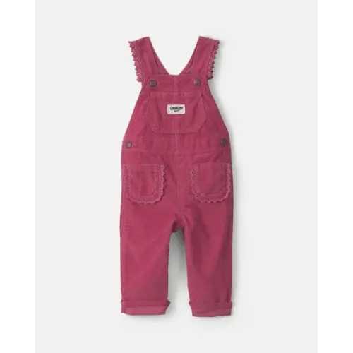 Baby Girl Corduroy Overalls - Purple - OshKosh B'gosh | Carter's
