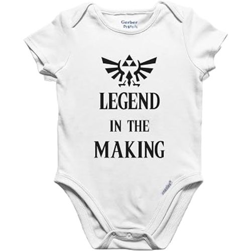 Legend In The Making - Cute NICU Baby Romper- Organic Cotton Outfit