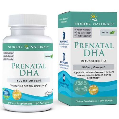 Nordic Naturals Vegan Prenatal DHA Softgels - 60ct