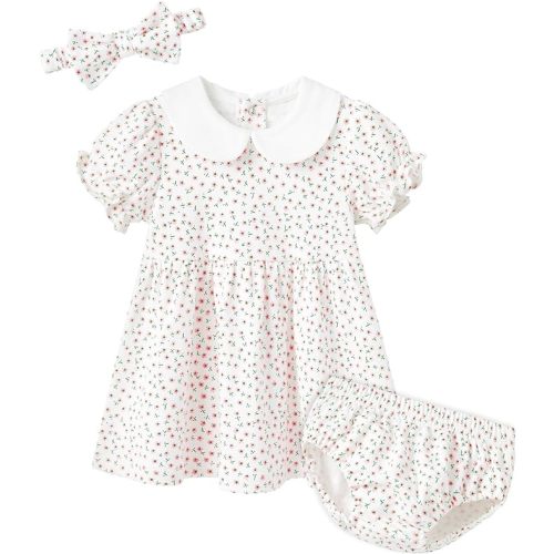 pureborn Baby Girl Dress 0-24 Months