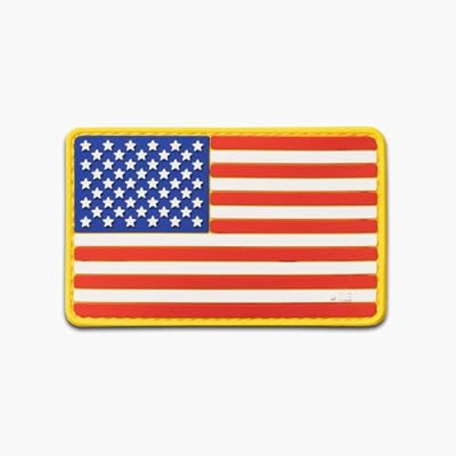 Tactical Baby Gear PVC Morale Patch - USA Flag Full Color