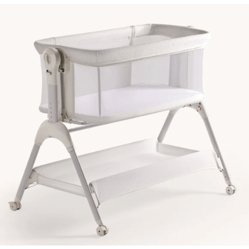 HARPPA Cuddly Sway | 3-in-1 Rocking Baby Bassinet & Bedside Sleeper with Anti-Reflux Mattress for Newborns | Attaches to Bed, Adjustable Height, Tool-Free Setup, Portable Wheels, CPSC Certified, Gentle Rocking Motion | Ideal for Infants, Safe Co-Sleeping