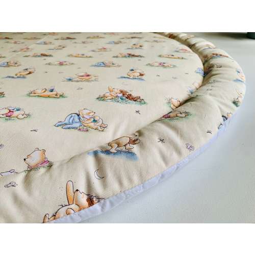 PADDED POOH & Friends Moments PLAYMAT, Play Mat, Padded, Circle Rug, Newborn Nursery, best baby gifts, nursery gift, Winnie Pooh inspired