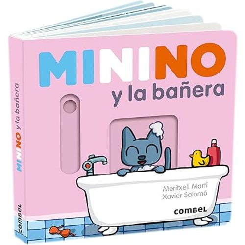 Minino y la bañera (Spanish Edition) Board book – July 15, 2022