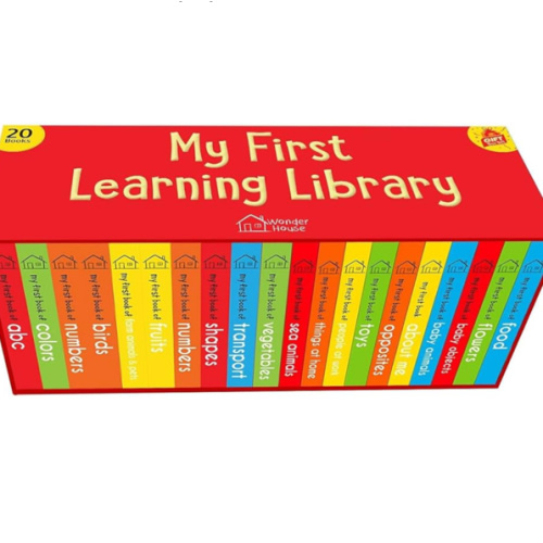 My First Complete Learning Library: Boxset of 20 Board Books Gift Set for Kids