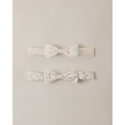 Baby Bow Headband Set Ivory, Vines