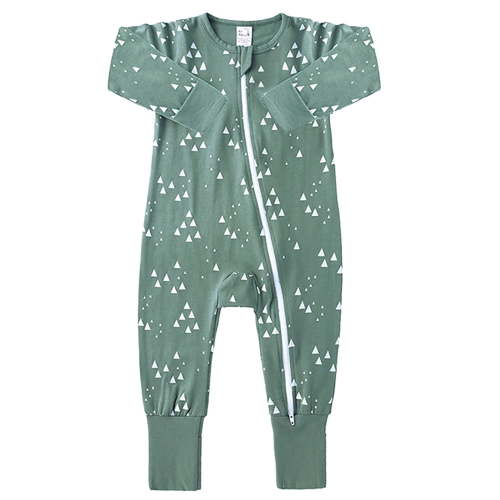 WIBACKER Snug Fit Cotton Pajamas for Infant Baby Girls Newborn Zipper Sleeper, Toddler Footed and Footless PJs
