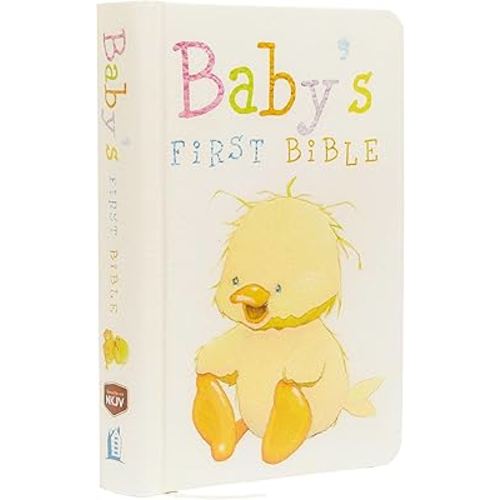 NKJV, Baby's First Bible, Hardcover, White: Holy Bible, New King James Version