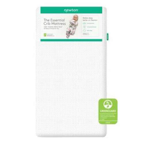 Newton Essential Waterproof Crib Mattress - White: Firm, Hypoallergenic, Breathable, 4" Thick : Target