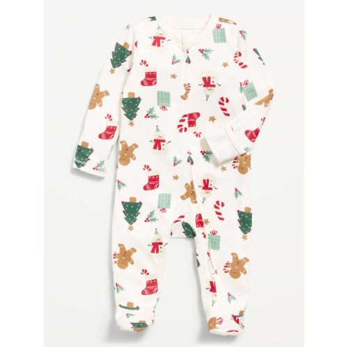 SoftMode 2-Way-Zip Sleep & Play Footed One-Piece for Baby